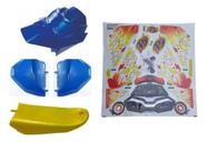 Kit Para Moto Xt3 Azul Bandeirante