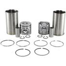 Kit para motor Agrale Ma 5000 E 2005 a 2006 METAL LEVE K2301