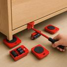 Kit para Mover Moveis com Rodinhas e Alavanca 150kg ESK