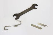Kit Para Overlock Flawil Looper + Faquina + Chave De Boca