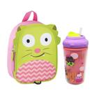 Kit para Passeio Lancheira e Copo Térmico com Canudo Maternidade Bebê Kit para Passeio Lancheira e Copo Térmico com Canudo Maternidade Bebê