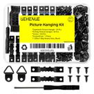 Kit para Pendurar Quadros UEHENUE 251 Peças, Ferragens Resistentes