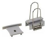 Kit para perfil de embutir bolt branco