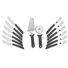 Kit para Pizza 14 Peças Preto Tramontina 25099022