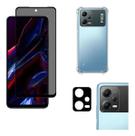 Kit Para Poco X5 5g Película Cerâmica Privativa 3d, Capa e Película Câmera Kit Para Poco X5 5g Película Cerâmica Privativa 3d, Capa e Película Câmera