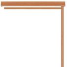 Kit para Porta de Correr 200cm Casablanca