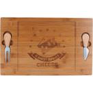 KIT PARA QUEIJO 2x40x25cm BAMBU NATURAL 3PÇ CHEESY KIT PARA QUEIJO 2x40x25cm BAMBU NATURAL 3PÇ CHEESY