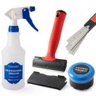 Kit para Remoção de Papel de Parede Gomake com Raspador de Lâmina 4" e Frasco de 500 ml Kit para Remoção de Papel de Parede Gomake com Raspador de Lâmina 4" e Frasco de 500 ml
