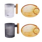 Kit Para Servir Lanches 4 Peças Atende 2 Pessoas - Oferta