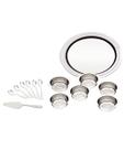 Kit para Sobremesa Tramontina Ciclo em Aço Inox 14 Peças Kit para Sobremesa Tramontina Ciclo em Aço Inox 14 Peças