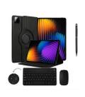 Kit Para Tab Xiaomi Pad 7 Capa Teclado E Mouse Caneta Kit Para Tab Xiaomi Pad 7 Capa Teclado E Mouse Caneta