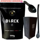 Kit Para Tereré Black Erva Mate 500g + Copo Cuia Quadrado Acrílico + Bomba Clássica Preta