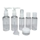 Kit Para Viagem Com 7 Frascos Branco Domni