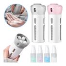 Kit Para Viagem Dispenser 4 em 1 Porta Shampoo Condicionador Creme Sabonete Kit Para Viagem Dispenser 4 em 1 Porta Shampoo Condicionador Creme Sabonete