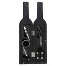 Kit Para Vinho 5 Peças Aço Inox Abrir Servir Degustar Clink