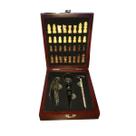 Kit Para Vinho Com Jogo De Xadrez Lextack Sxq6603