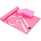 Kit para Yoga com 4 Peças Rosa Mor