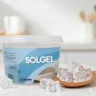 Kit Parafina em Gel Solgel Premium Solven Cera de Coco 100 Natural e Vegana para velas aromáticas