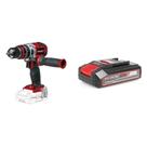 Kit Parafusadeira a Bateria Te-Cd 18 Li-I Brushless com Bateria Power-X-Change 18V 2,5 Ah Li Einhell Preto