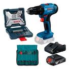 Kit Parafusadeira Bosch Gsb 183-li Com 1 Bateria Acessórios Kit Parafusadeira Bosch Gsb 183-li Com 1 Bateria Acessórios