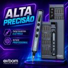 Kit Parafusadeira De Precisão Exbom 68 em 1 Para Reparos Delicados