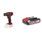 Kit Parafusadeira/furadeira Bateria Tc-cd 18/35 Li com Bateria Power-x-change 18v 2,5 Ah Li Einhell Kit Parafusadeira/furadeira Bateria Tc-cd 18/35 Li com Bateria Power-x-change 18v 2,5 Ah Li Einhell