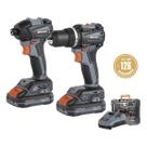 Kit Parafusadeira Furadeira + Parafusadeira Impacto 20v Ancora Tools Acompanha Bateria : PIM-2320 + Ancora Kit Parafusadeira Furadeira + Parafusadeira Impacto 20v Ancora Tools Acompanha Bateria : PIM-2320 + Ancora