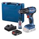 Kit Parafusadeira/furaf Gsb 185-li + Bit 25 Peças Bosch Azul