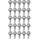 Kit Parafuso Autobrocante RUSPERT 5,5 x 3'' - 57,0007 (Com 25 Unidades) - Nord