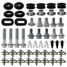 Kit Parafuso Carenagem Coxin Ilho Bucha Tampa Lateral Rabeta Aba Tanque Paralama Cg Titan160 Fan160 Start160 Kit Fixação