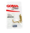 Kit Parafuso Escapula Bicromatizada Goma 19x60 com 4 Peças