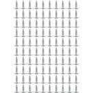 Kit Parafuso Flangeado 4,2mm X 13mm - Agulha/phillips 33,0001 (Com 100 Unidades) - Nord