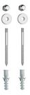 Kit Parafuso Inox 12mm Fixação Vaso Sanitário Não Enferruja Kit Parafuso Inox 12mm Fixação Vaso Sanitário Não Enferruja