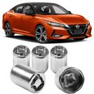 Kit Parafuso Porca Antifurto 40CRA Roda Sentra 22 23