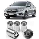Kit Parafuso Porca Antifurto 6CRA Honda City Todos Modelos
