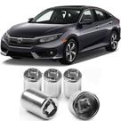 Kit Parafuso Porca Antifurto 6CRA Roda Honda Civic 2016 Até 2018