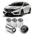 Kit Parafuso Porca Antifurto 6CRA Roda Honda Civic Todos