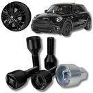 Kit Parafuso Preto Antifurto Roda Mini Cooper 2007 adiante Kit Parafuso Preto Antifurto Roda Mini Cooper 2007 adiante