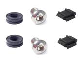 Kit Parafuso Protetor De Escape Cg Titan Fan Start 150 160