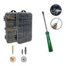 Kit Parafusos Bucha Ferramenta Chave de Fenda reparos casa