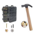 Kit Parafusos Bucha Ferramenta Martelo 18mm reparos casa
