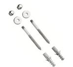 Kit Parafusos em Inox Não Enferruja para Vaso Sanitário e Lavatório C/02 unidades Bucha 12