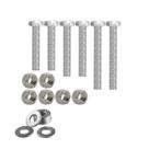 Kit parafusos inox suporte motor CG150 Titan Fan 2004 a 2015 CG150 Sport CG125 Fan 2009 a 2018 Fixação motor Chassi Kit parafusos inox suporte motor CG150 Titan Fan 2004 a 2015 CG150 Sport CG125 Fan 2009 a 2018 Fixação motor Chassi