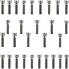 Kit parafusos inox tampa motor lateral esquerda+direita CBR600F 1992 a 1998 CBR600 Honda