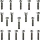Kit parafusos inox tampa motor lateral esquerda+direita RD135 RD135Z 1988 a 1999 DT180 DT180Z 1981 a 1997 Yamaha