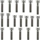 Kit parafusos inox tampa motor lateral esquerda+direita RD50 1974 a 1978