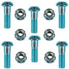 Kit parafusos prisioneiros allen coroa XRE300 NX400 Falcon XL700 Transalp com porca