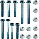 Kit parafusos suporte motor CBX200 Strada 1993 a 2003 Fixação motor Chassi