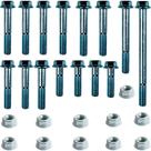 Kit parafusos suporte motor XR250 Tornado 2001 a 2008 Fixação motor Chassi TERMINAR Kit parafusos suporte motor XR250 Tornado 2001 a 2008 Fixação motor Chassi TERMINAR