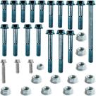 Kit parafusos suporte motor XRE300 2010 em diante Fixação motor Chassi